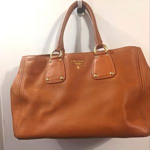 Prada Vitello Daino Tote